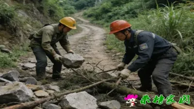 巡线护电遇险情 岳西供电五勇士紧急救人显担当